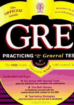 Paperback Gre : Practicing to Take the General Test (Practicing to Take the Gre General Test) Book
