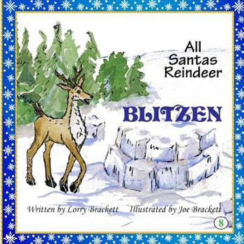Paperback All Santa's Reindeer, Blitzen Book