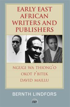 Paperback Early East African Writers and Publishers Book