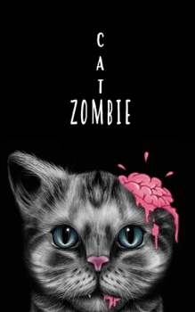 Paperback Password Book Fun Animal Cat Zombie: Prime Password Journal to List All Website and Internet Account Login History Book