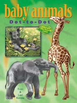 Paperback Baby Animals Dot-To-Dot Book