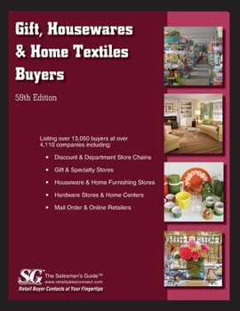Paperback Gifts, Housewares & Home Textile Buyers Directory 2022 Book