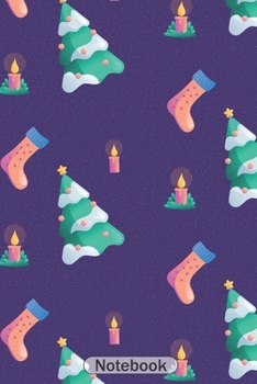 Notebook: Christmas Candles journal with 110 lined pages , great christmas gift idea