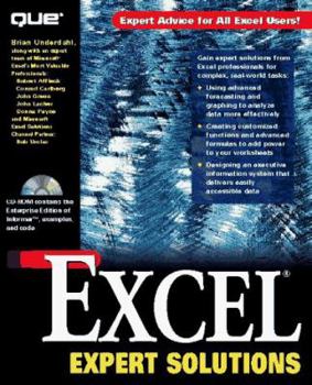 Paperback Excel Expert Solutions Book