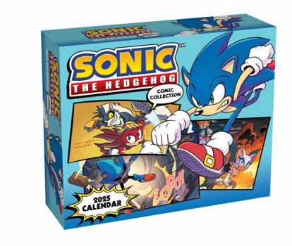 Calendar Sonic the Hedgehog Comic Collection 2025 Day-To-Day Calendar Book