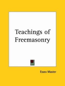 Paperback Teachings of Freemasonry Book