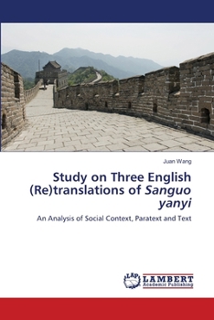 Study on Three English (Re)translations of Sanguo yanyi