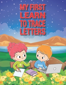 Paperback Learn to Trace Letters: Practice for Kids with Pen Control, Line Tracing, Letters ! Book