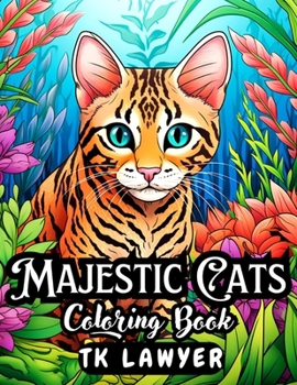 Paperback Majestic Cats Book