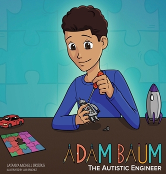 Hardcover Adam Baum: The Autistic Engineer Book