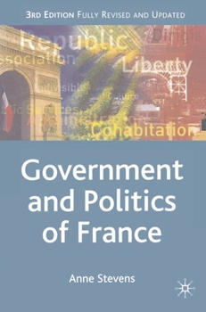 Paperback Government and Politics of France Book