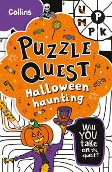 Paperback Puzzle Quest Halloween Haunting: Will You Take on the Quest? Book