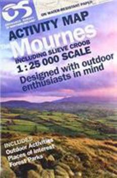 Map The Mournes Activity Map including Slieve Croob (1:25 000) Book