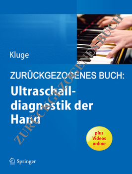 Hardcover Ultraschalldiagnostik Der Hand [German] Book