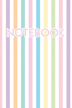 Notebook: Pastel 110 Blank Lined College Ruled Journal