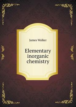 Paperback Elementary inorganic chemistry Book