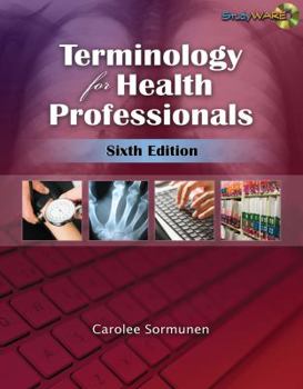 Paperback Terminology for Health Professionals [With CDROM] Book