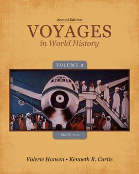 Paperback Voyages in World History, Volume II Since 1500 Book