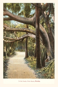 Paperback Vintage Journal Jungle, Palm Beach, Florida Book