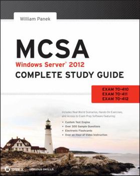 Paperback MCSA Windows Server 2012 Complete Study Guide Book