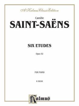 Paperback Six Etudes, Op. 52 (Kalmus Edition) Book