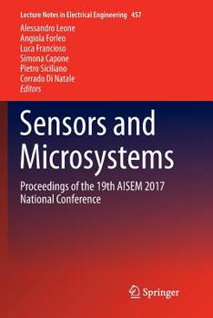 Paperback Sensors and Microsystems: Proceedings of the 19th Aisem 2017 National Conference Book