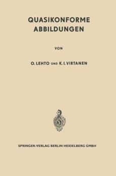 Paperback Quasikonforme Abbildungen [German] Book