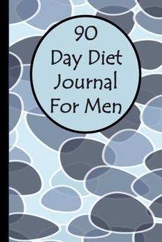 Paperback 90 Day Diet Journal For Men Book