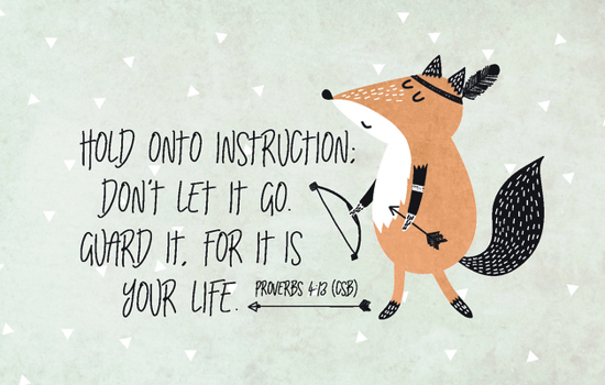 Card Book Bible Studies for Life: Kids Proverbs 4:13 Postcards Package 25 Book