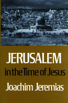 Paperback Jerusalem in the Time of Jesus: An Investigation Into Econ./Social Conditions During New Test. Period Book