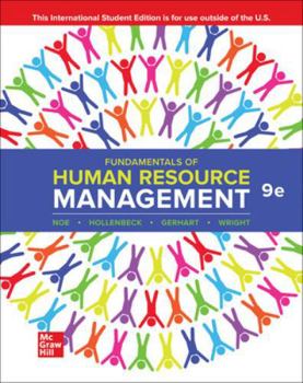 Paperback ISE Fundamentals of Human Resource Management Book