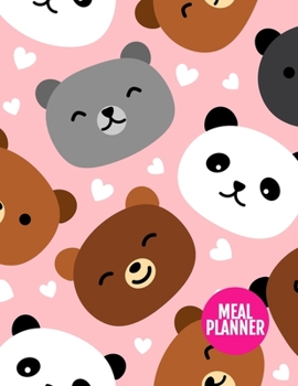 Meal Planner: Nifty Year 365 Daily - 52 Week Calendar Meal Planner Daily Weekly and Monthly For Track & Plan Your Meals Food Planning | Large 8.5 x 11 Inch | 110 Pages - Product # 222011