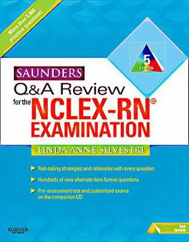 Paperback Saunders Q & A Review for the NCLEX-RN® Examination Book