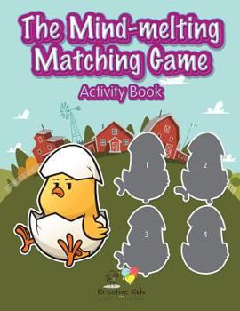 Paperback The Mind-melting Matching Game Activity Book