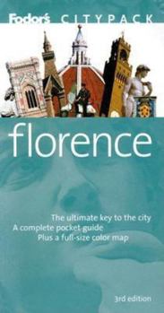 Vinyl Bound Fodor's Citypack Florence, 3rd Edition (Citypacks) Book