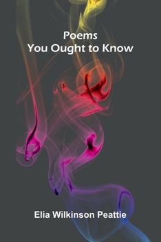 Paperback Poems You Ought to Know Book