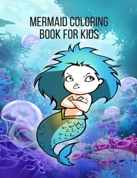 Paperback Mermaid Coloring Book for Kids: Coloring Book for Kids and girls, 30 Unique and Beautiful Mermaid Coloring Pages (Children's Books Gift Ideas) ... ... Book