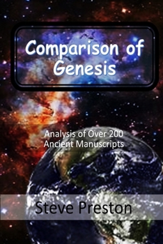 Paperback Comparison of Genesis: Analysis of Over 200 Ancient Manuscripts Book