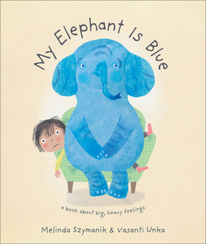 Hardcover My Elephant Is Blue Book