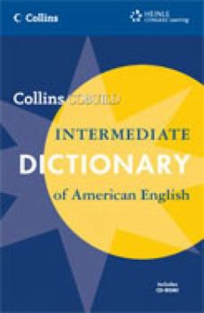 Paperback Collins Cobuild Intermediate Dictionary of American English [With CDROM] Book