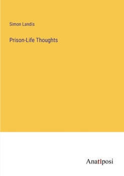 Paperback Prison-Life Thoughts Book
