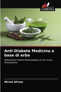 Paperback Anti-Diabete Medicina a base di erbe [Italian] Book