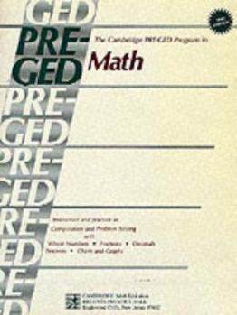 Paperback The Cambridge Pre-GED Program in Math Book