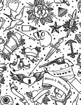 Tattoo Sketch & Idea Book: Design Notes, Placement & Color Pallet Sections: Shaded body forms for easier design placement & Anatomical Accuracy!