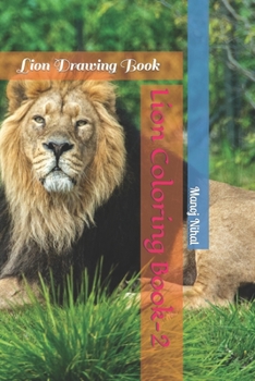 Paperback Lion Coloring Book-2: Lion Drawing Book