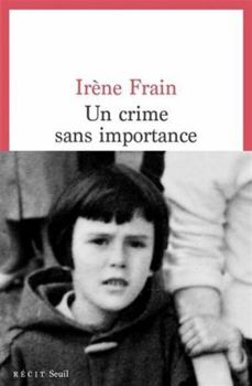 Paperback Un crime sans importance [French] Book