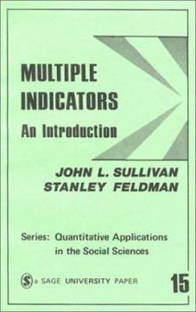 Paperback Multiple Indicators: An Introduction Book
