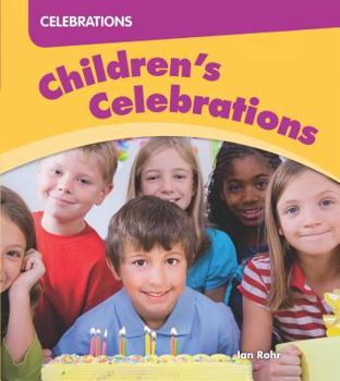 Library Binding Children's Celebrations Book