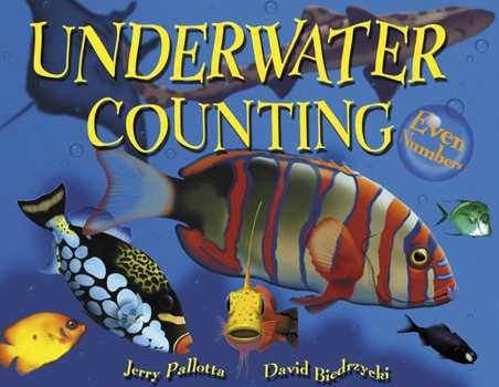 Paperback Underwater Counting: Even Numbers Book