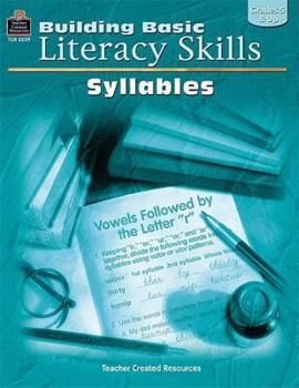 Paperback Building Basic Literacy Skills: Syllables Book